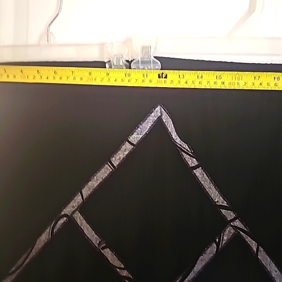 Sophia La Belle New York Designer 2pc Black Suit, Top & Skirt, Sz 16-18 Large - Picture 10 of 11